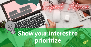 Post show your interest to prioritize